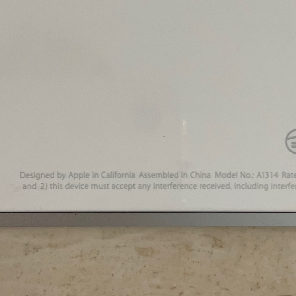 Apple Keyboard Wireless Model A1314 Genuine OEM Authentic - Picture 4 of 11